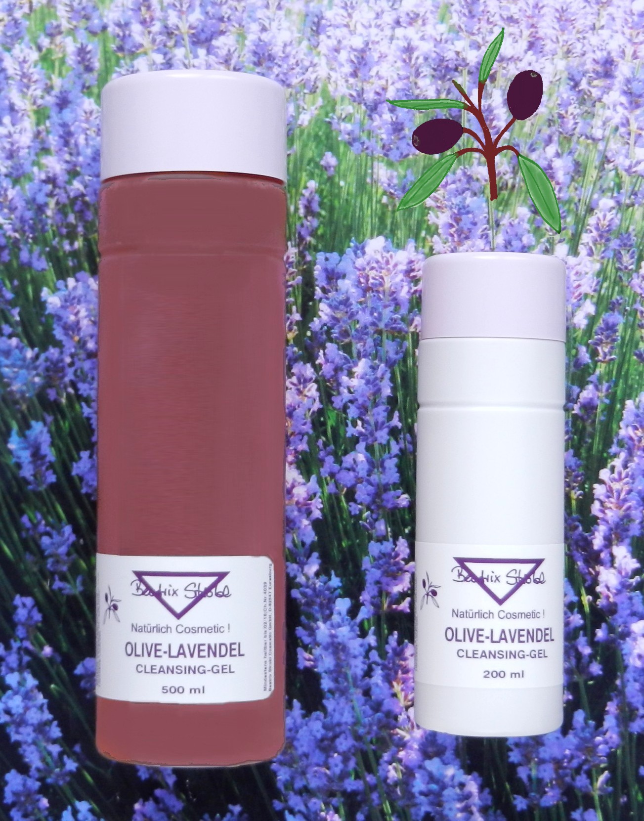 OLIVE-LAVENDEL CLEANSING GEL
