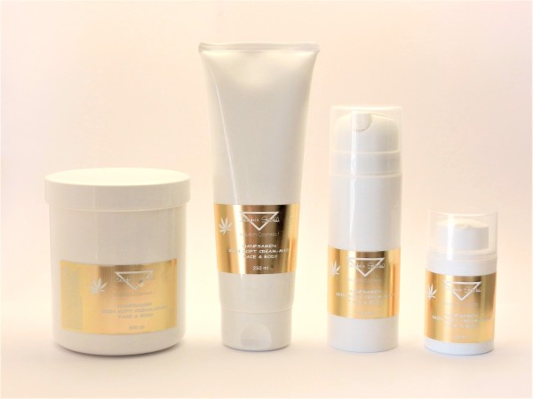 HANFSAMEN SKIN SOFT CREAM-MASKE FACE & BODY