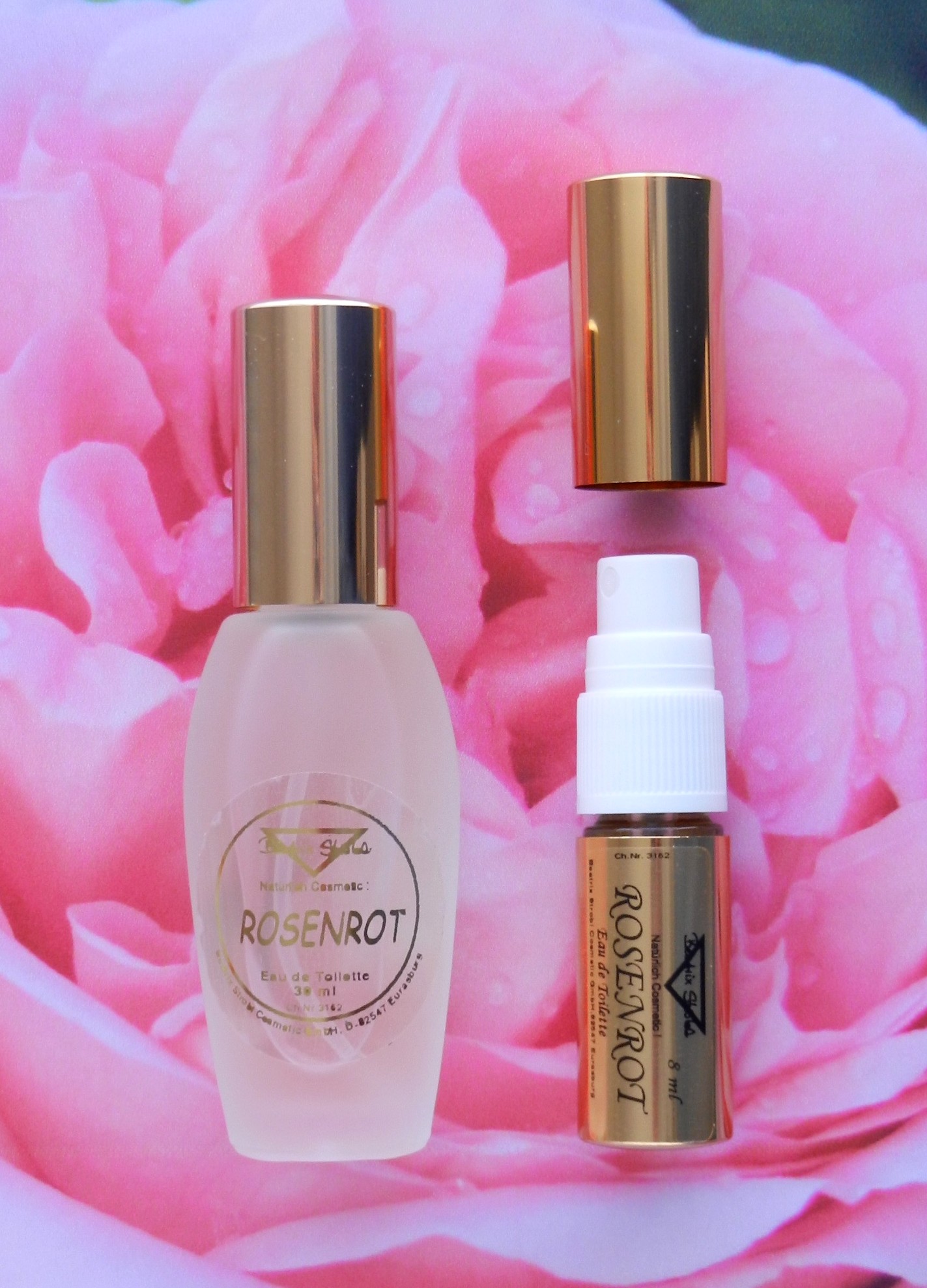 EAU DE TOILETTE "ROSENROT"