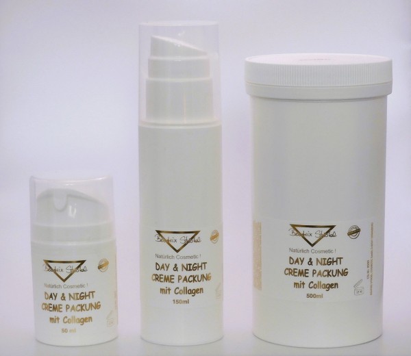 DAY & NIGHT CREMEPACKUNG mit Collagen