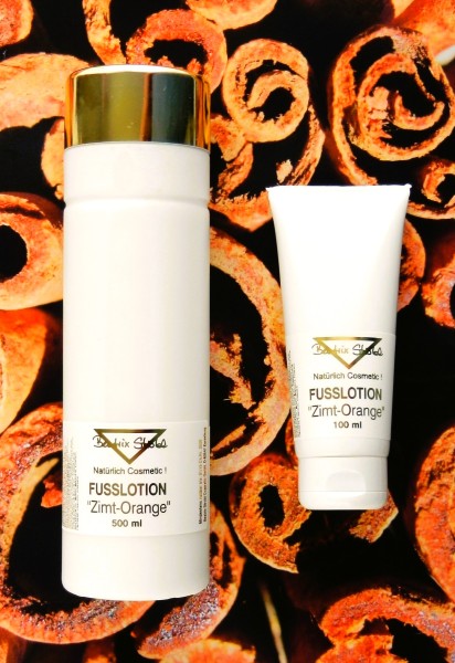 FUSSLOTION ZIMT-ORANGE