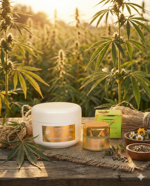 HANFSAMEN ÖL-PEELING