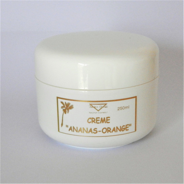 Creme Ananas-Orange - Massage- und Hautpflege-Creme