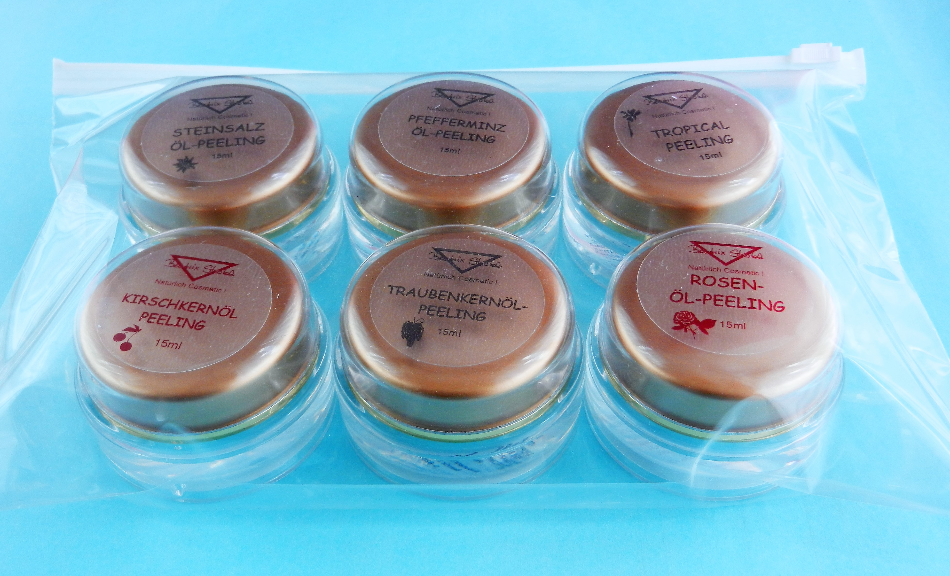 PEELING-SET 6-fach sortiert
