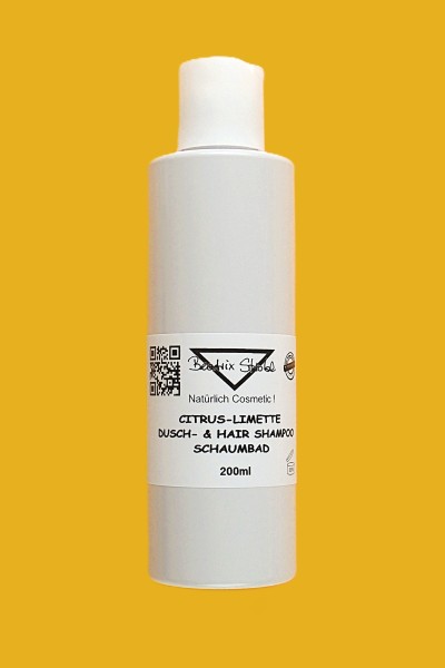 CITRUS-LIMETTE DUSCH- & HAIR SHAMPOO