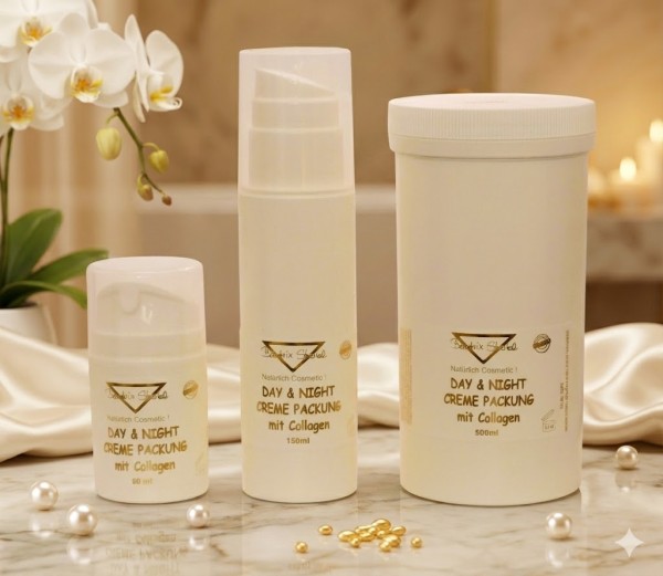 DAY & NIGHT CREMEPACKUNG mit Collagen