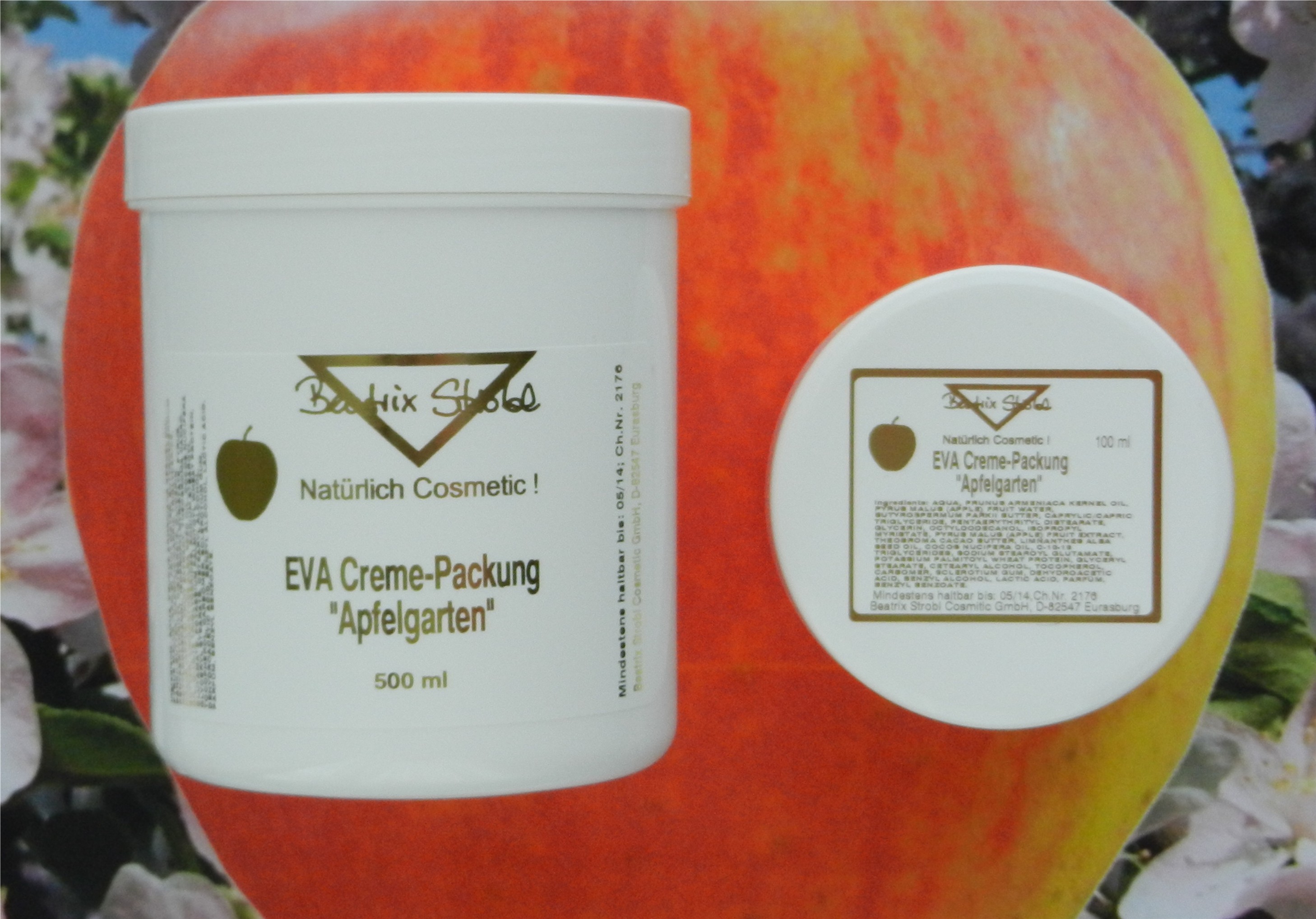 EVA CREME Packung Apfelgarten