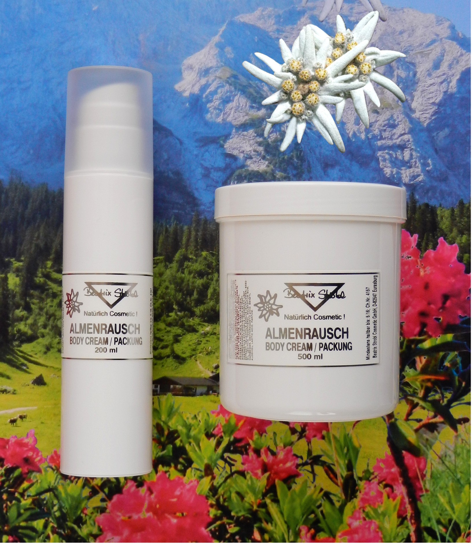 ALMENRAUSCH BODYCREAM / PACKUNG