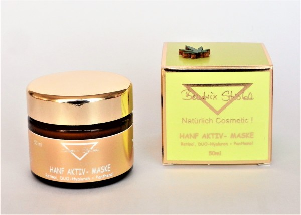 HANF-AKTIV MASKE mit RETINOL und DUO-HYALURON