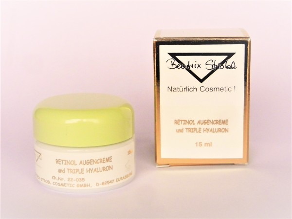RETINOL AUGENCREME mit TRIPLE HYALURON