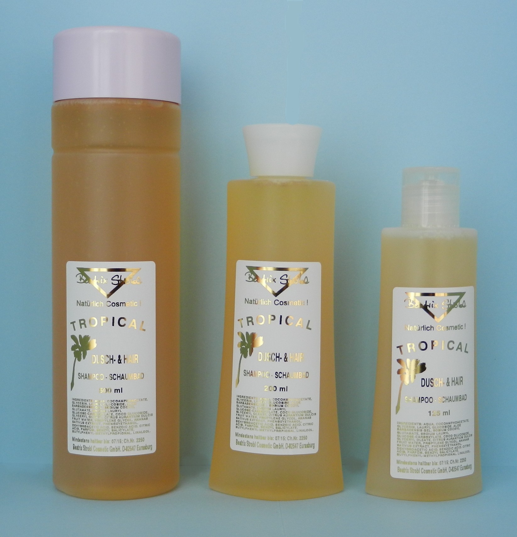 TROPICAL DUSCH & HAIR SHAMPOO