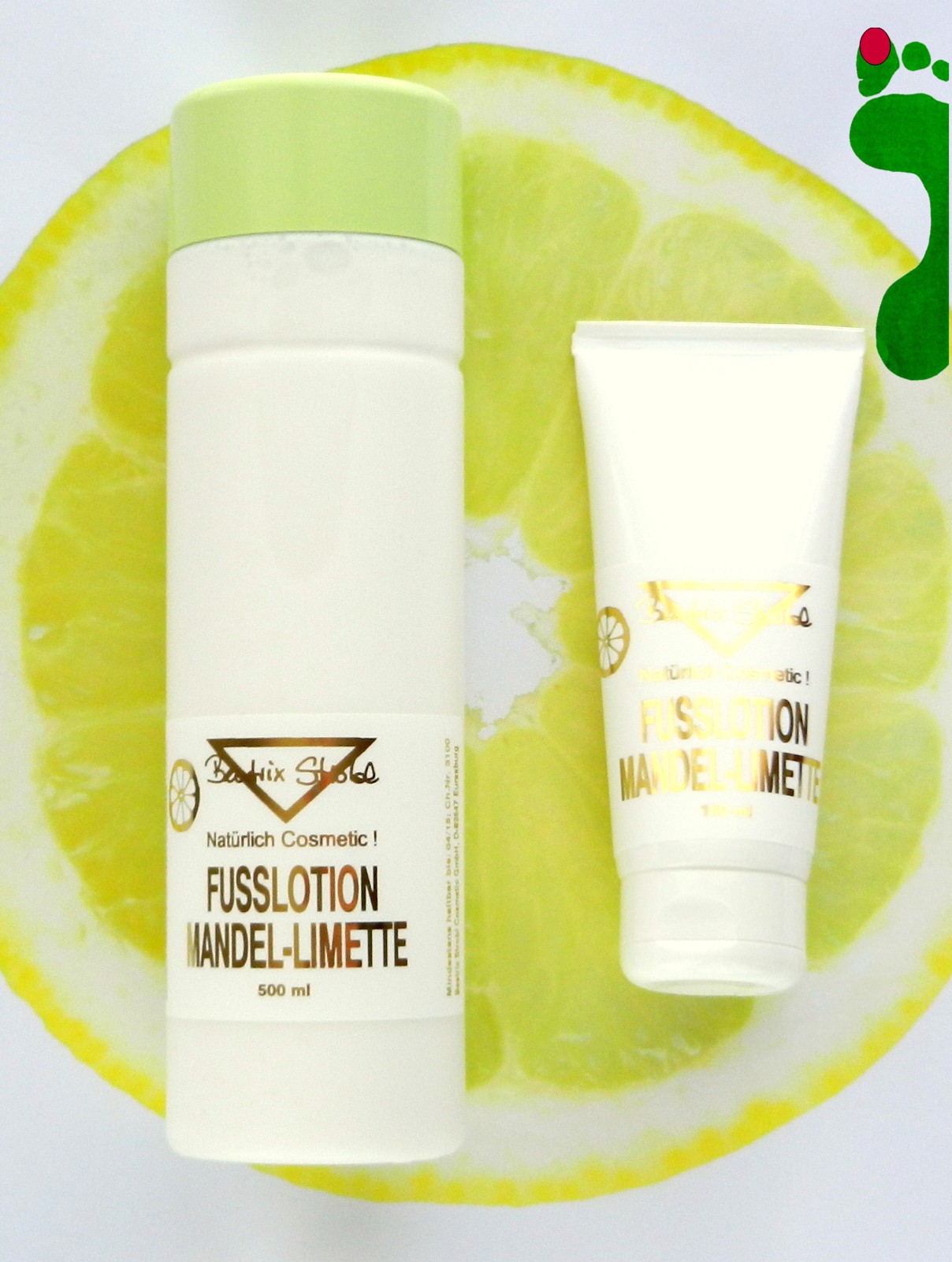 FUSSLOTION MANDEL-LIMETTE