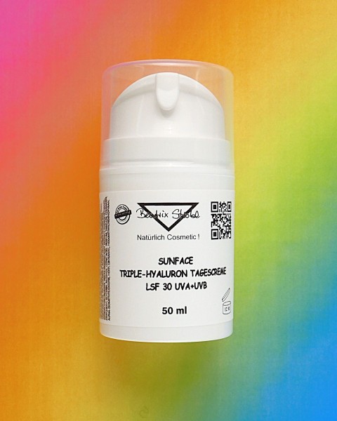 SUNFACE TRIPLE-HYALURON TAGESCREME LSF 30 UVA+UVB