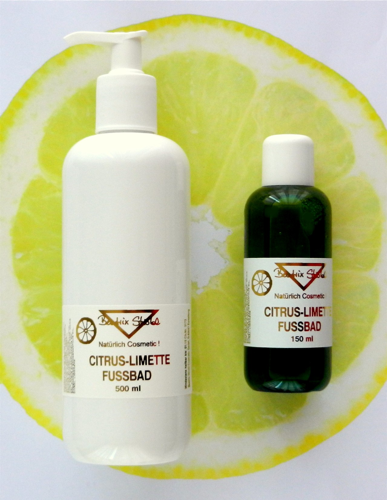 CITRUS-LIMETTE FUSSBAD