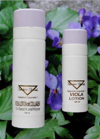 VIOLA LOTION mit Collagen für Gesicht und Körper