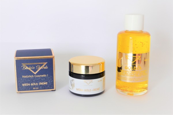 Set WeinGoldcreme + Goldöl