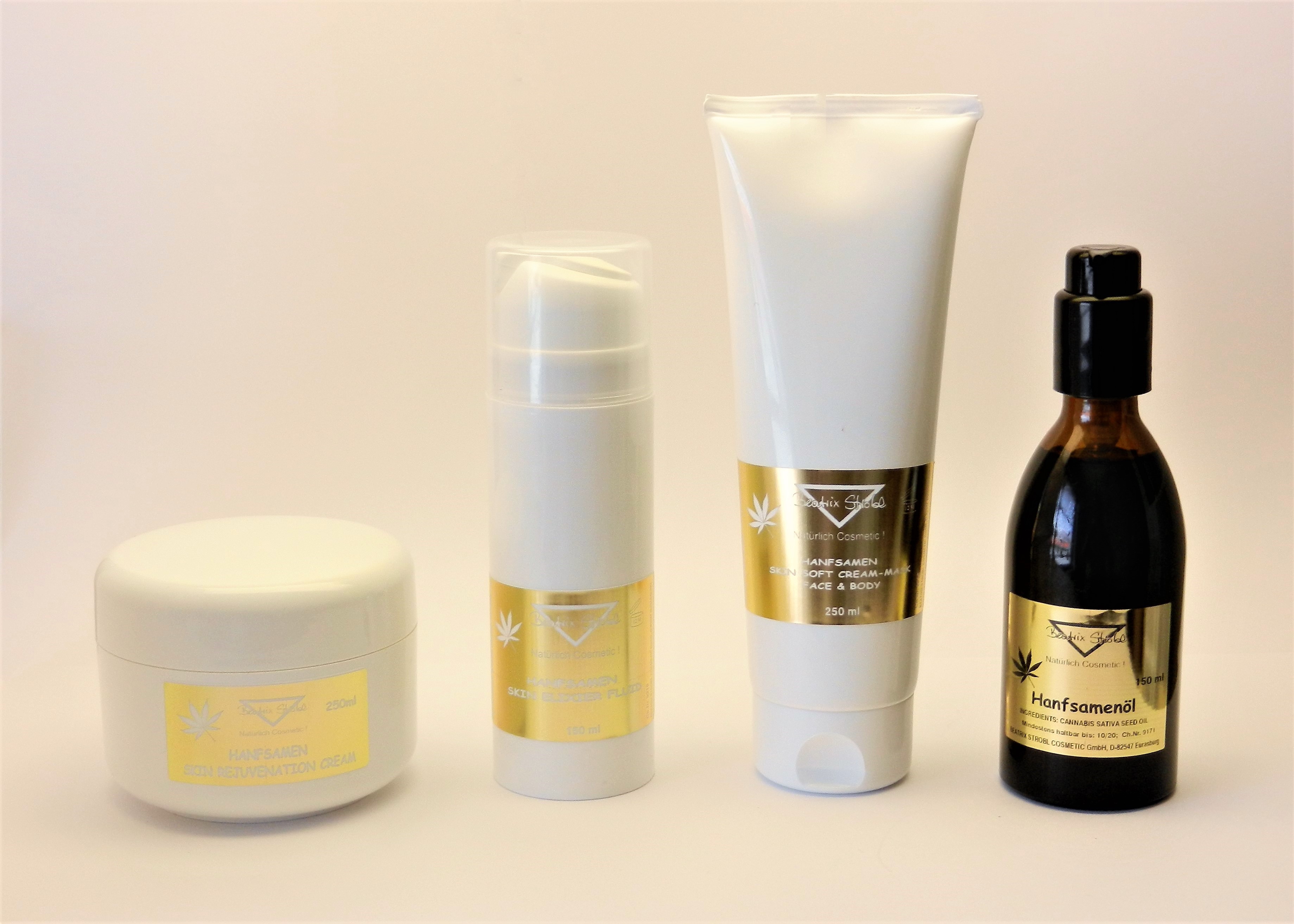 HANFSAMEN KOSMETIK KABINEN-SET